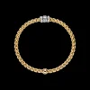 FOPE Flex'It Bracelet with Rhombus-Set Diamonds