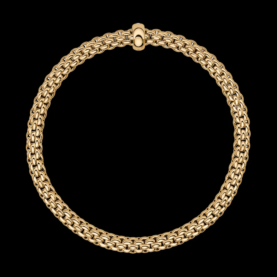 FOPE Solo Flex'it Bracelet with a Single Diamond