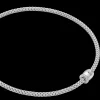 FOPE Solo Flex'it Necklace with Ornamental Clasp and Diamond Pavé