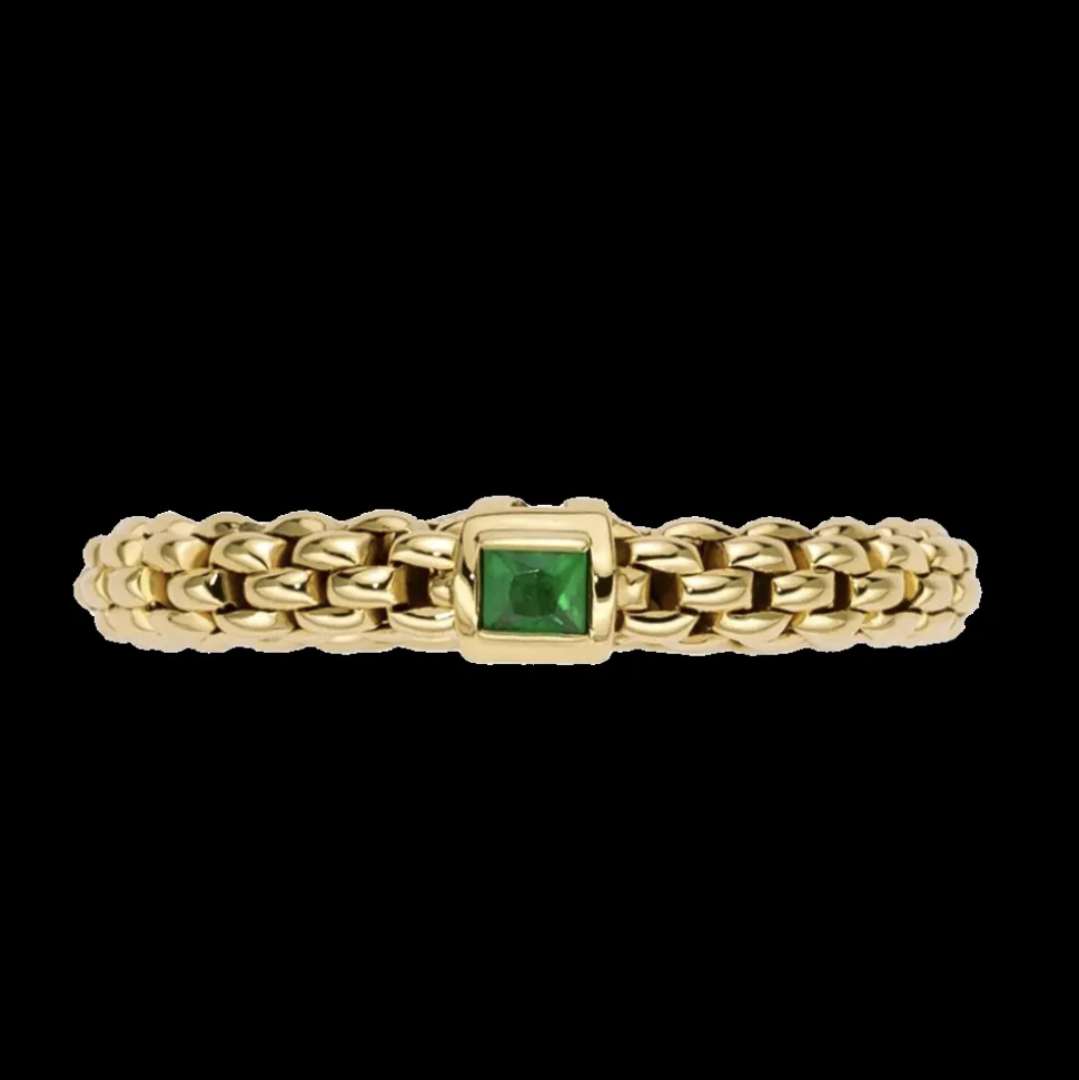FOPE Souls Flex'It Ring with Emerald