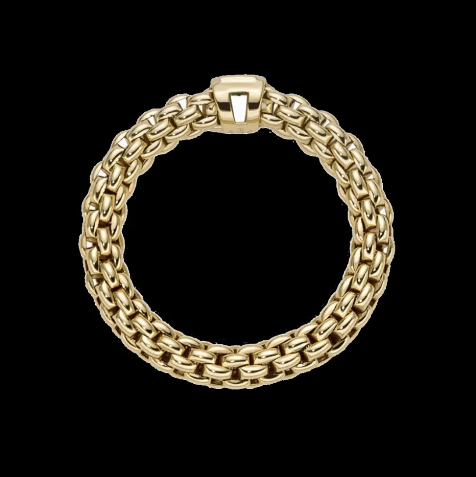 FOPE Souls Flex'It Ring with Emerald