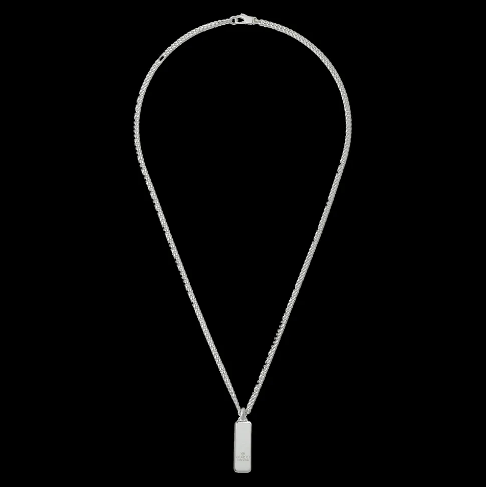 Gucci Interlocking Diagonal Necklace