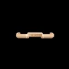 Gucci Link to Love 18ct Rose Gold Mirrored Ring Size 14