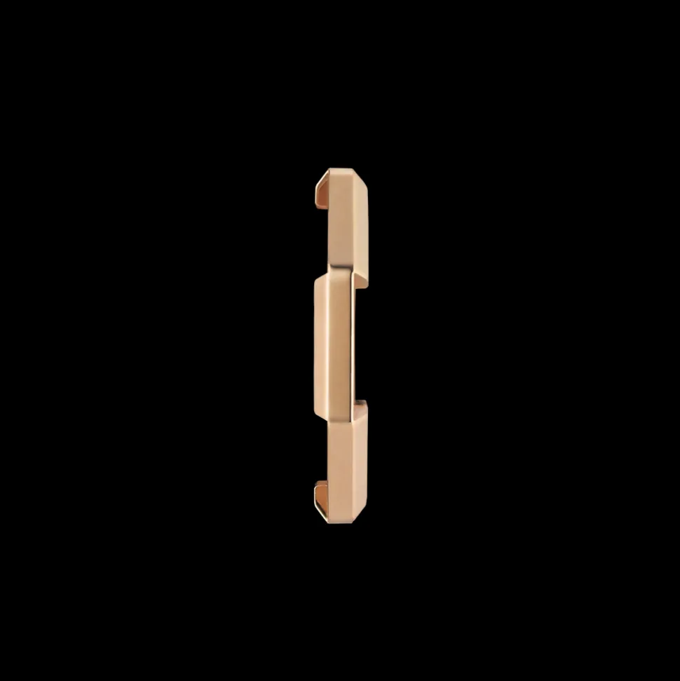 Gucci Link to Love 18ct Rose Gold Mirrored Ring Size 14