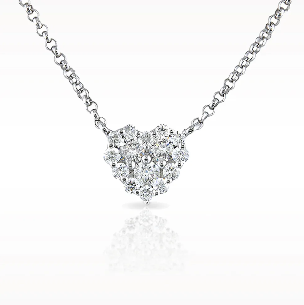 Illusion 0.25ct Diamond Necklace