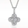 Illusion 0.74ct Diamond White Gold Necklace