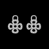 Kiki McDonough Four Petal Diamond Drops