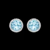 Kiki McDonough Grace Blue Topaz Stud Earrings