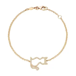 Kiki McDonough Memories Diamond Cat Bracelet