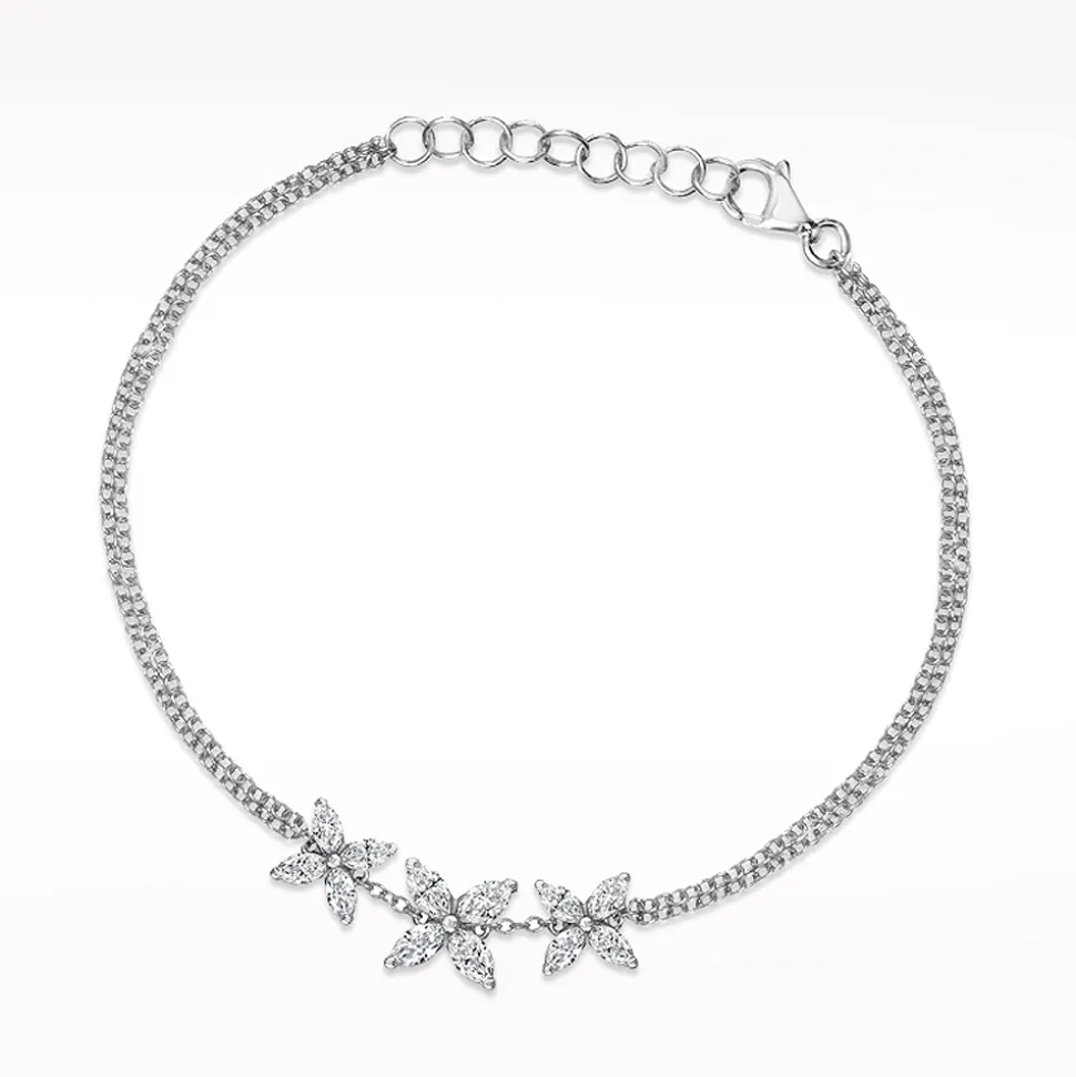 Kisses 1.08ct Diamond Bracelet