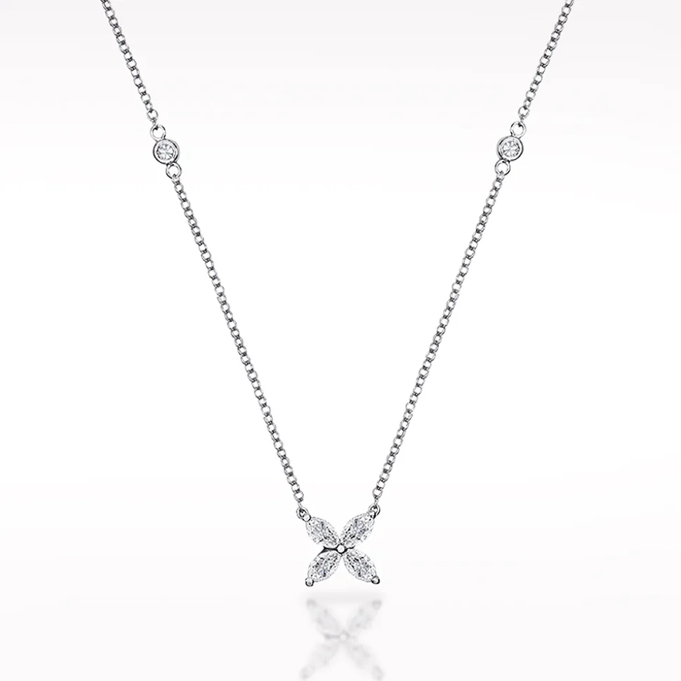 Kisses 0.62ct Diamond Necklace