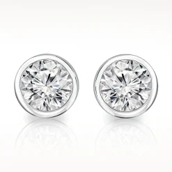 Love Diamonds 0.20ct Diamond Yellow Gold Earrings