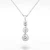 Love Diamonds 0.33ct Diamond White Gold Necklace