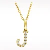 Love Letters J Necklace