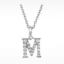 Love Letters M Necklace