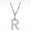 Love Letters R Necklace