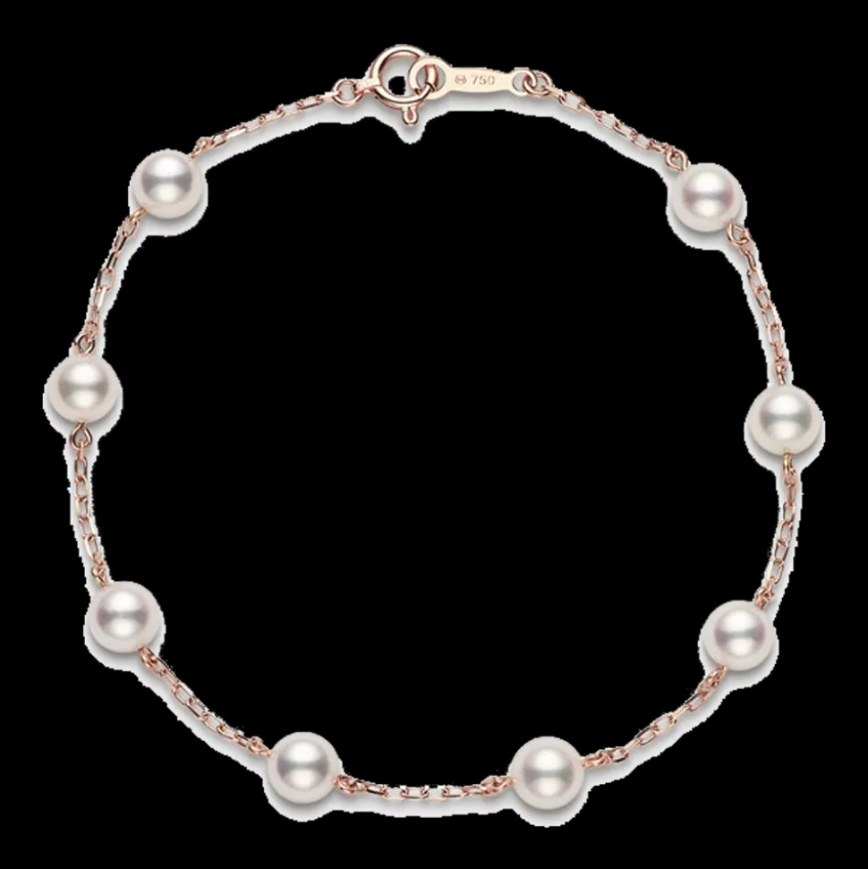 Mikimoto Pearl Chain Bracelet