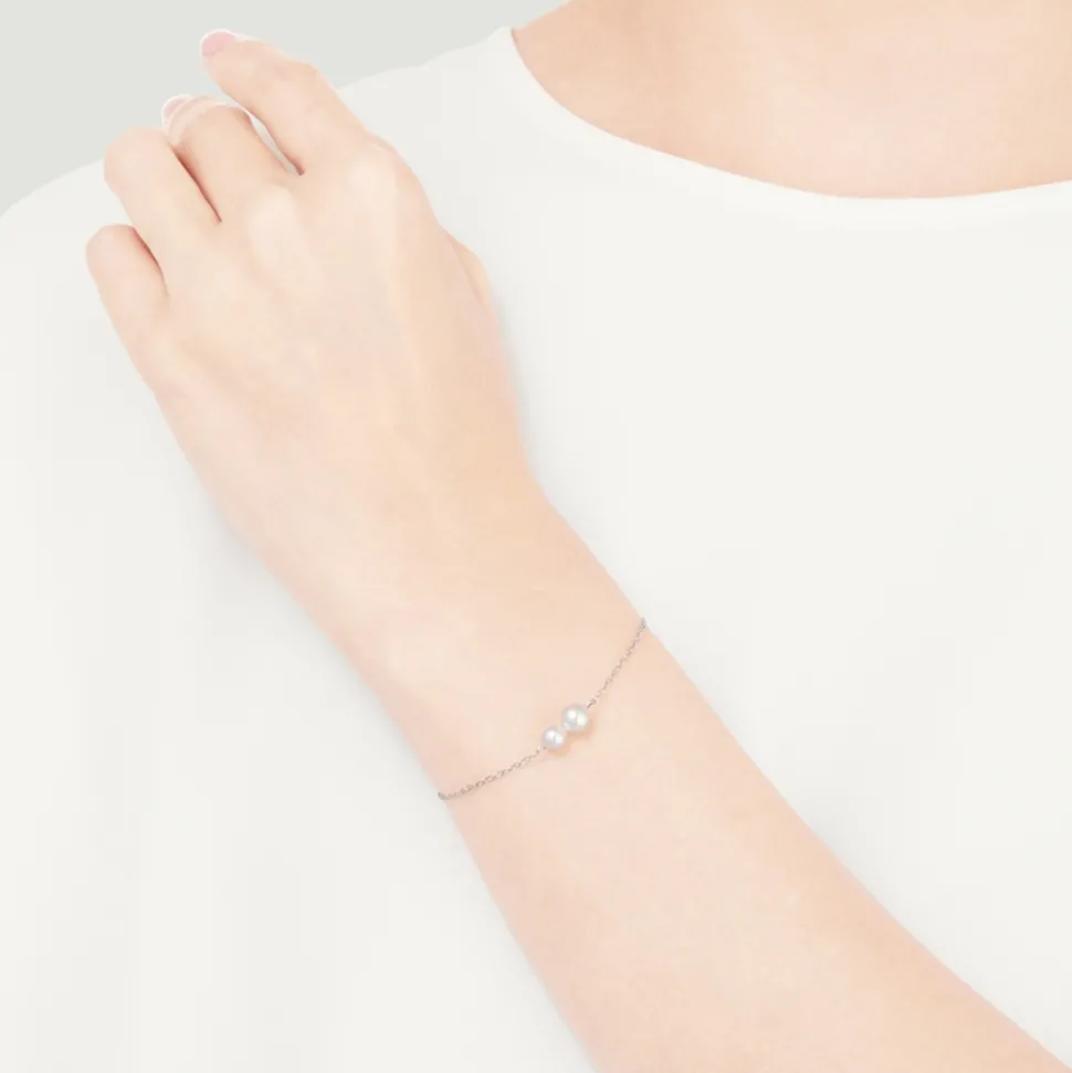 Mikimoto Pearl Chain Bracelet