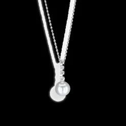 Mikimoto South Sea Pearl and Diamond Necklace