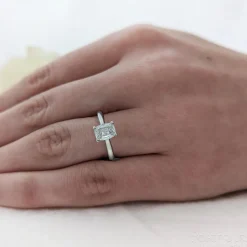 Solitaire 1.50ct D SI1 Diamond Platinum Ring
