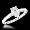 Solitaire 0.70ct E SI1 Diamond Platinum Ring