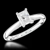 Solitaire 0.70ct G SI1 Diamond Platinum Ring