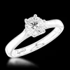 Solitaire 0.70ct G VS2 Diamond Platinum Ring