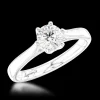 Solitaire 0.50ct G VS2 Diamond Platinum Ring