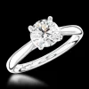 Solitaire 1.20ct G VS2 Diamond Platinum Ring
