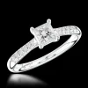 Solitaire 0.30ct G VS2 Diamond Platinum Ring