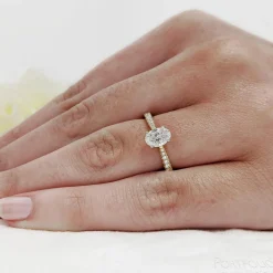 Solitaire 0.81ct G VS1 Diamond Yellow Gold/Platinum Ring