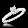 Solitaire 0.40ct G VVS1 Diamond Platinum Ring