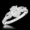 Three Stone 0.50ct E SI1 Diamond Platinum Ring